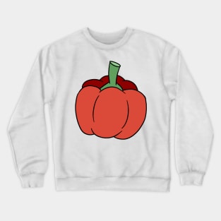 Red Bell Pepper Crewneck Sweatshirt